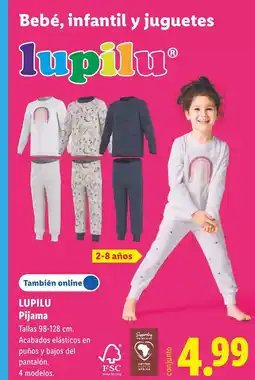 Lidl LUPILU Pijama oferta