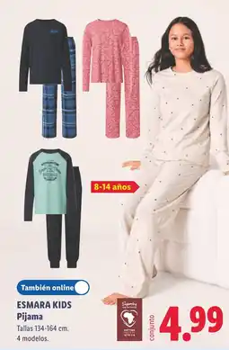 Lidl ESMARA KIDS Pijama oferta