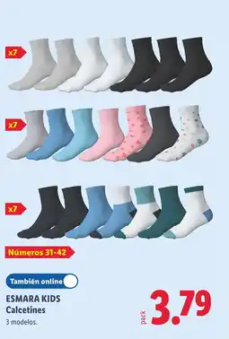 Lidl ESMARA KIDS Calcetines oferta