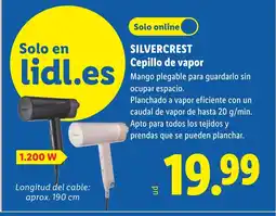 Lidl SILVERCREST Cepillo de vapor oferta