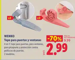Lidl WENKO Tope para puertas y ventanas oferta