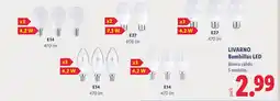Lidl LIVARNO Bombillas LED oferta