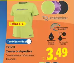 Lidl CRIVIT Camiseta deportiva oferta