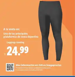 Lidl Leggings running oferta
