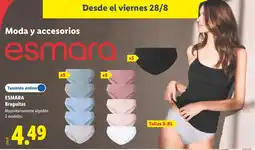 Lidl ESMARA Braguitas oferta