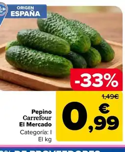 Carrefour CARREFOUR EL MERCADO Pepinor oferta