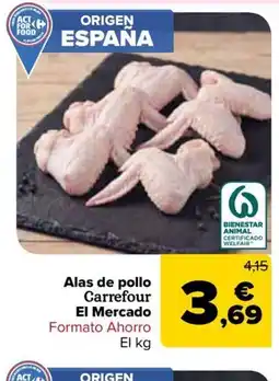Carrefour CARREFOUR EL MERCADO Alas de pollo oferta