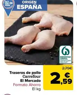 Carrefour CARREFOUR EL MERCADO Traseros de pollo oferta