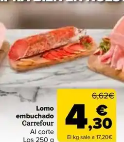 Carrefour CARREFOUR Lomo embuchado oferta