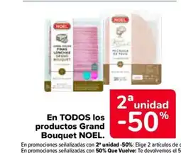 Carrefour NOEL En todos los productos bouquet oferta