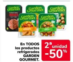 Carrefour GARDEN GOURMET En todos los productos refrigerados oferta
