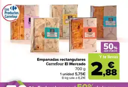 Carrefour CARREFOUR EL MERCADO Empanadas rectangulares oferta