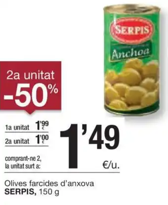 BonpreuEsclat Olives Farcides D'Anxova Serpis, 150 g oferta