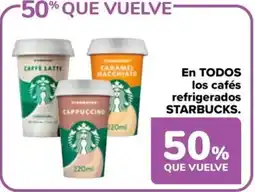 Carrefour Market STARBUCKS En todos los cafés refrigerados oferta