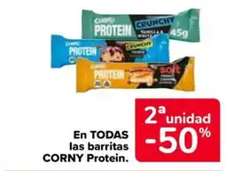 Carrefour Market CORNY En todas las barritas protein oferta