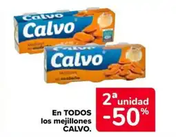 Carrefour Market CALVO En todos los mejillones oferta