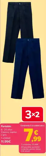 Carrefour Pantalón oferta