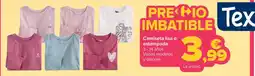 Carrefour Tex camiseta lisa o estampada oferta