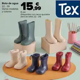 Carrefour Tex bota de agua oferta