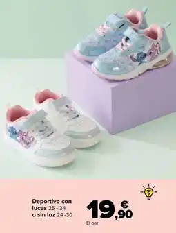 Carrefour Deportivo con luces oferta