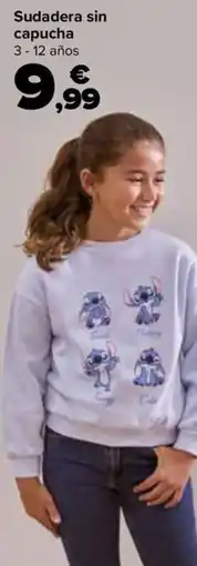 Carrefour Sudadera sin capucha oferta