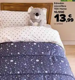 Carrefour TEX Home edredón microfibra oferta