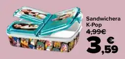Carrefour Sandwichera K-Pop oferta
