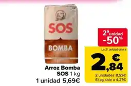 Carrefour Market SOS Arroz Bomba oferta