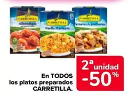 Carrefour Market CARRETILLA En todos los platos preparados oferta