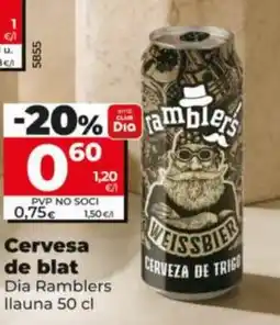 Maxi Dia Dia Ramblers cerveza de trigo oferta