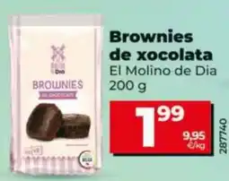 Maxi Dia El Molino de Dia brownies de xocolata oferta
