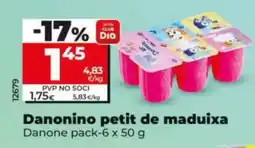 Maxi Dia Danonino petit de maduixa oferta