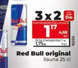 Maxi Dia Red Bull original oferta