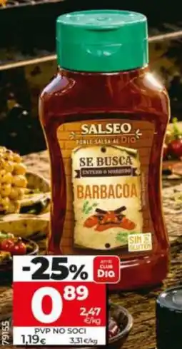 Maxi Dia Salseo salsa al día barbacoa oferta