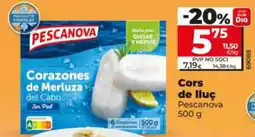 Maxi Dia Pescanova corazones de merluza del cabo oferta
