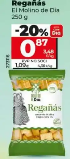 Maxi Dia El Molino de Dia Regañas oferta