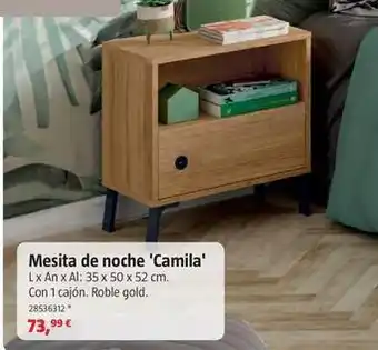 Mesita de noche 'camilla'