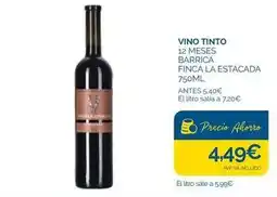 Supermercados La Despensa Finca la estacada - vino tinto 12 meses barrica finca la estacada oferta