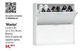 Bauhaus Zapateros 'maelys' oferta