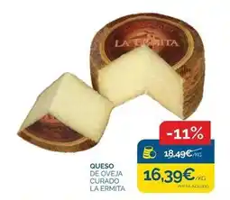 Supermercados La Despensa La ermita - queso de oveja curado oferta