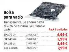 Bauhaus Bolsa para vacío oferta