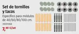 Bauhaus Set de tornillos y tacos oferta