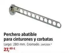 Bauhaus Perchero abatible para cinturones y corbatas oferta