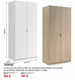 Bauhaus Armarios lcx022 oferta