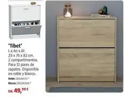 Bauhaus Zapateros 'tibet' oferta