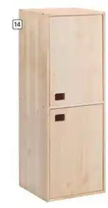 Bauhaus Armarios y cajoneras serie dinamic 33 x 37,3 x 105,4 cm oferta