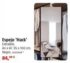 Bauhaus Espejo 'hack' oferta
