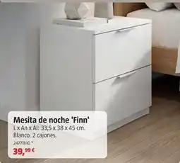 Bauhaus Mesita de noche 'finn' oferta