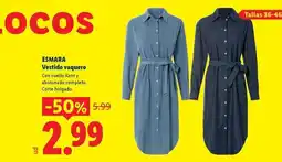 Ocine Esmara - vestido vaquero oferta