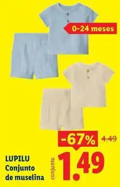 Ocine Lupilu - conjunto de muselina oferta